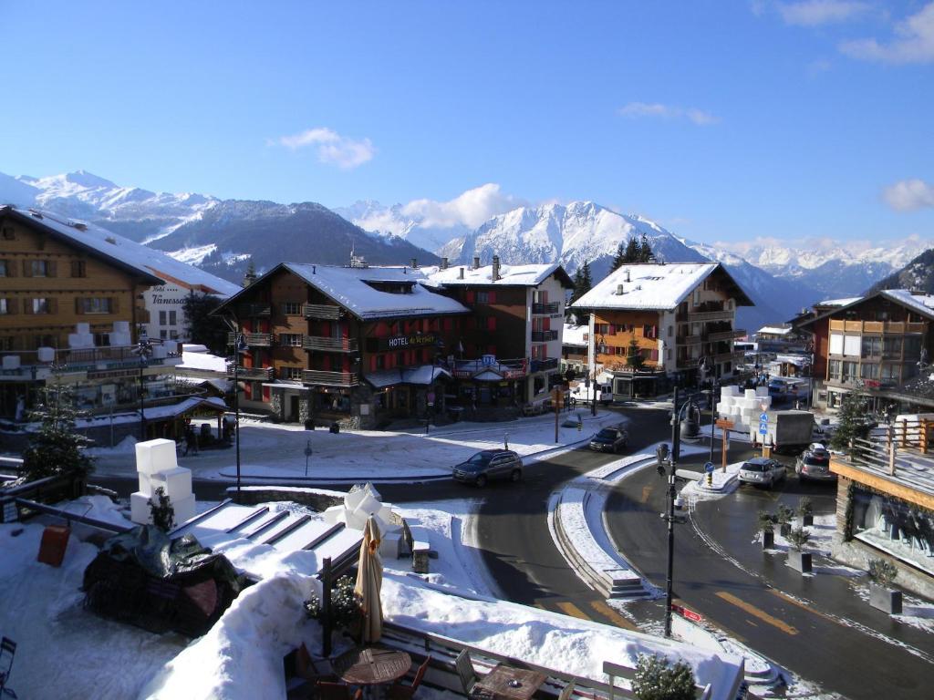 Central Hotel Verbier Rum bild